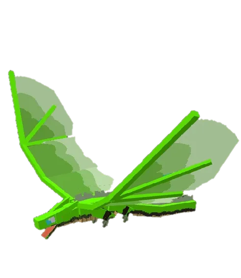 Зеоеный дракон