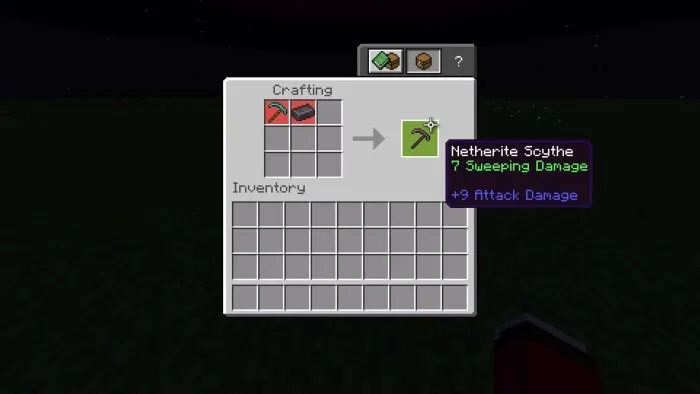 Коса из незерита