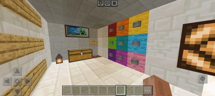 Комната с кнопками