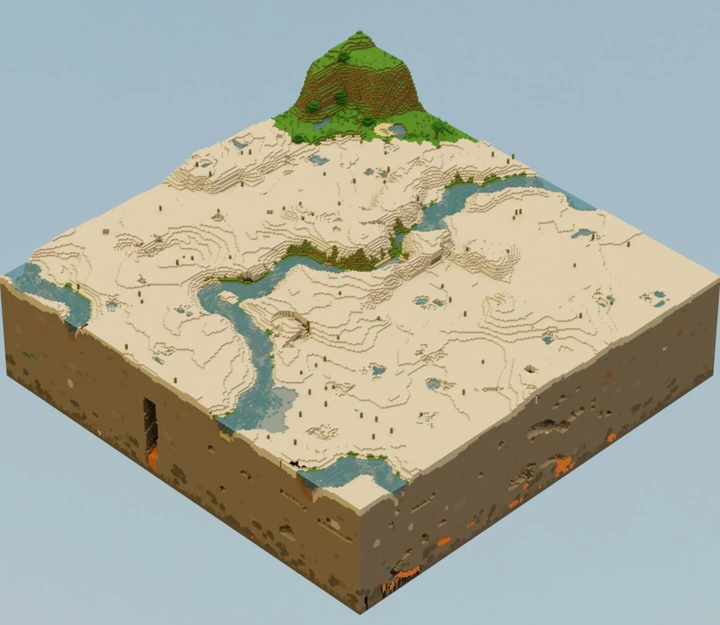 Футуристическая пустыня