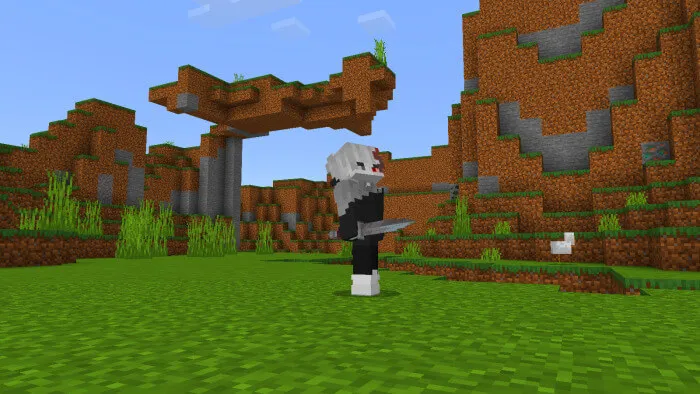 Кинжал сбоку