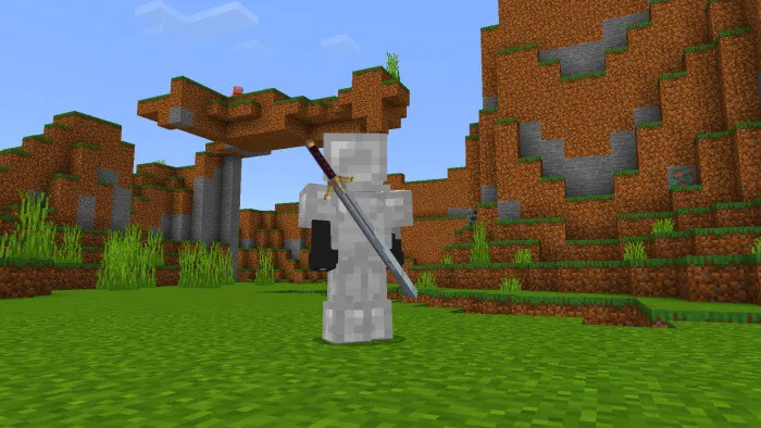 Клеймор сзади