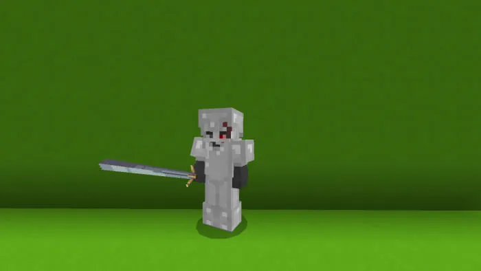 Размер железный клеймор