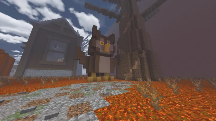 Сова на кладбище