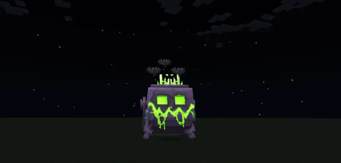 Колдрон монстр ночью