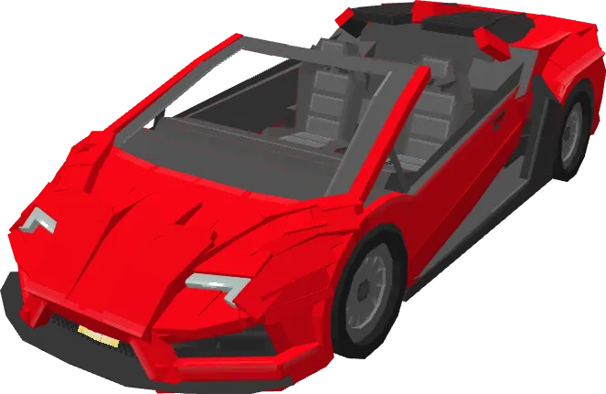 Красный цвет ламборгини