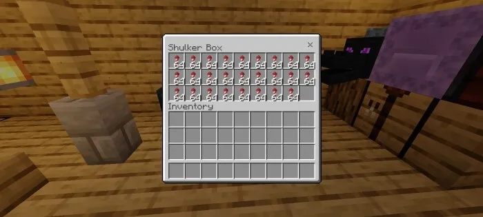 Предметы в сундуке