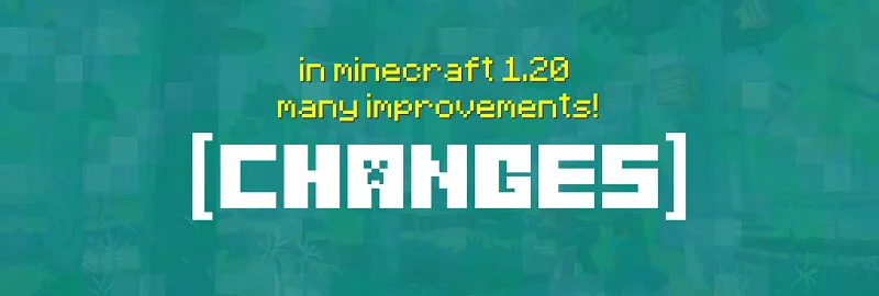 Changes in Minecraft 1.20