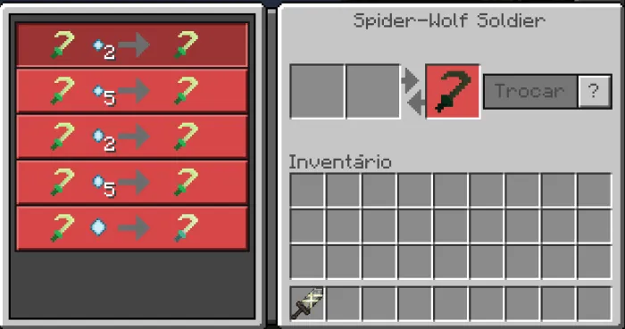 Торговля паукообразного волка солдата