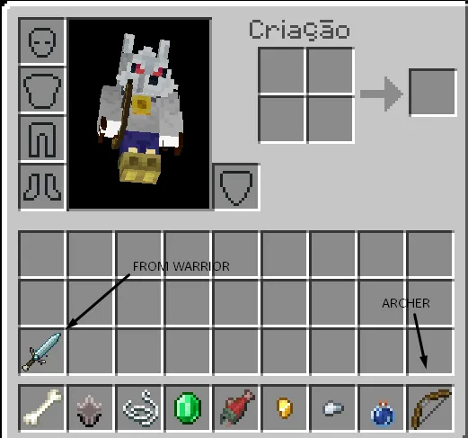 Дроп паукообразного волка воина