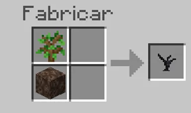 Крафт саженца мертвого дерева