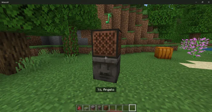 Нотный блок и блок Моаи