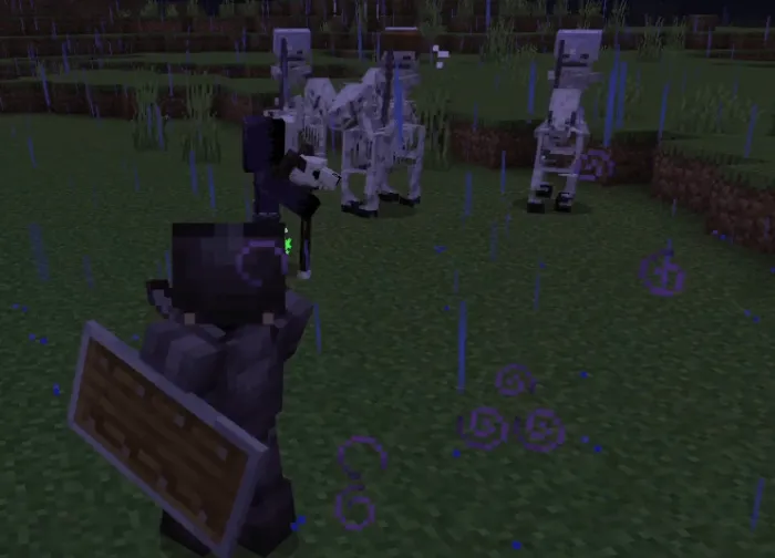 Некромант призывает скелетов