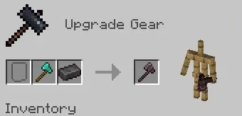 Крафт незеритового топора