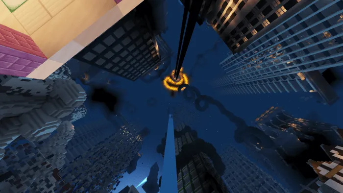 Вид карты сверху