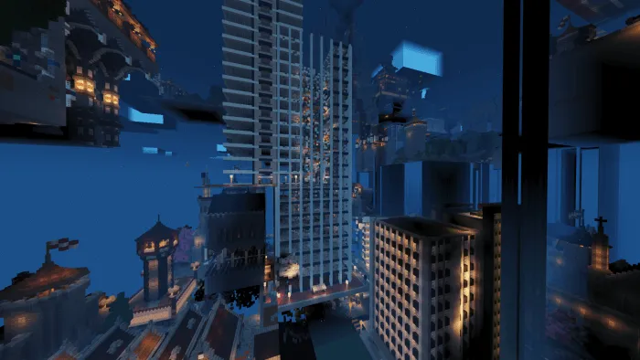 Вид небоскреба