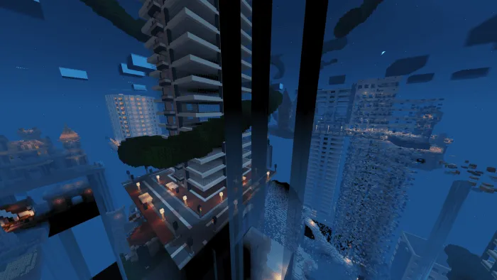 Подъем вокруг небоскреба