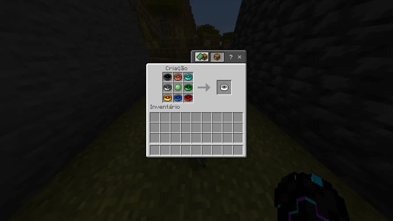 Крафт ванильного компаса