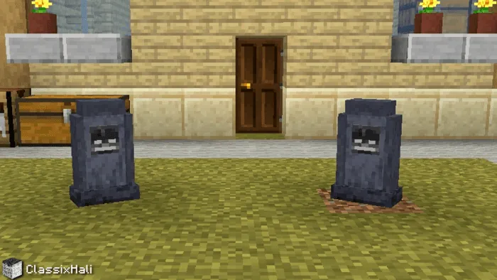 Вид надгробий