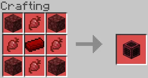 Крафт адского верстака