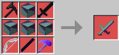 Крафт меча туманности