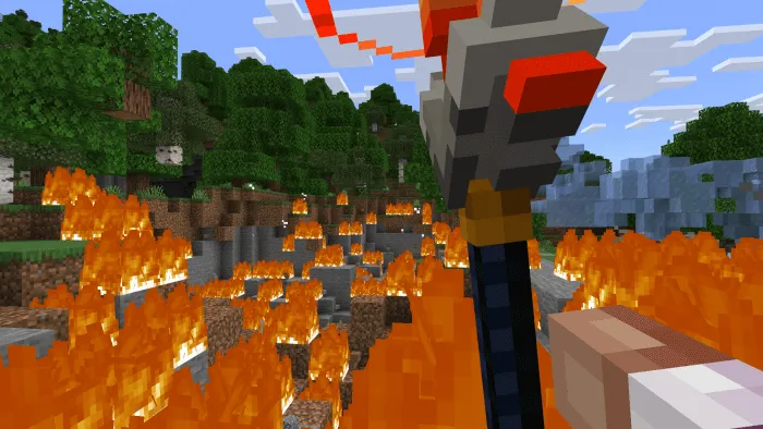 Атака огненного жезла