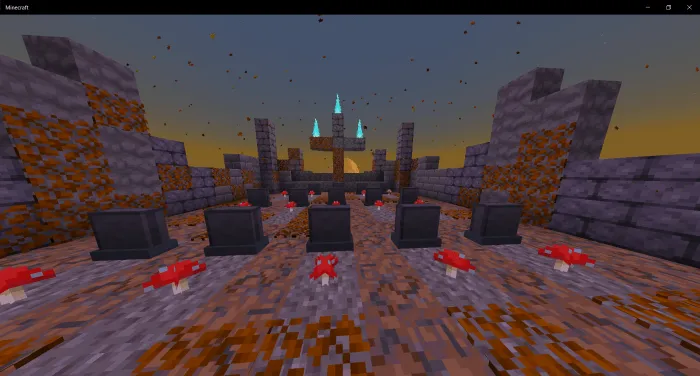 Структура могильный двор