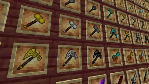 Инструменты на стене