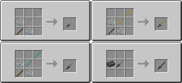 Крафт катаны