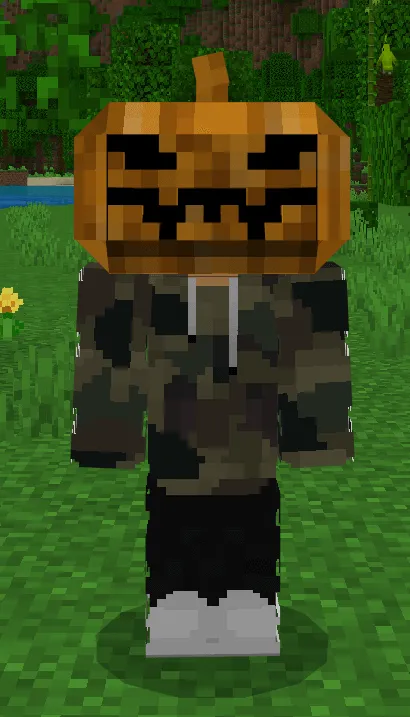 Голова тыквенного голема