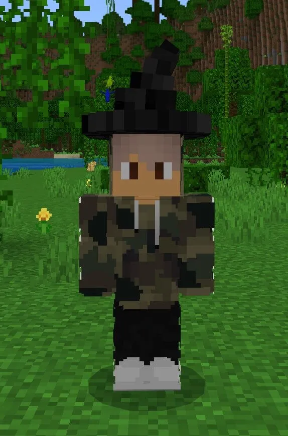 Игрок в шляпе демона