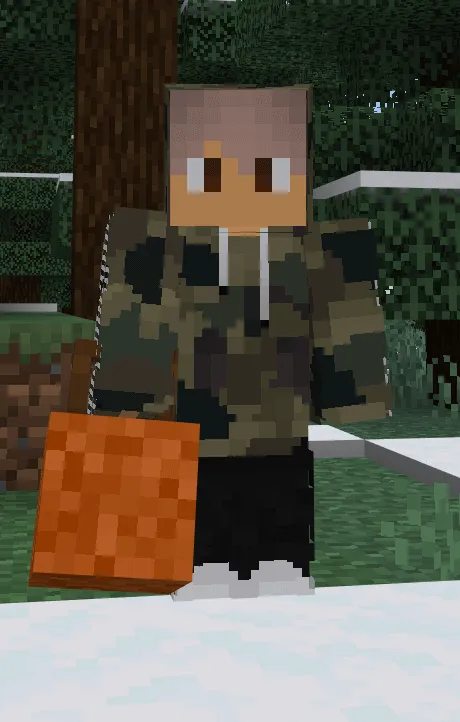 Игрок с ведром конфет