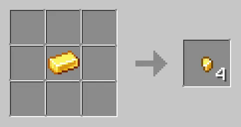 Крафт самородка