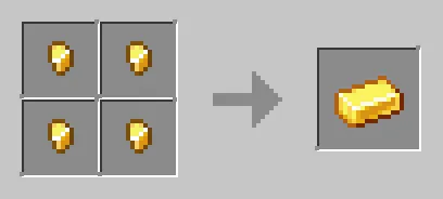 Крафт слитка