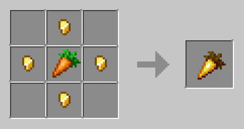 Крафт золотой морковки