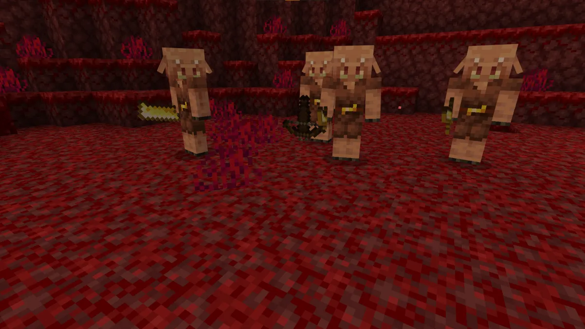 Пиглины с другим оружием