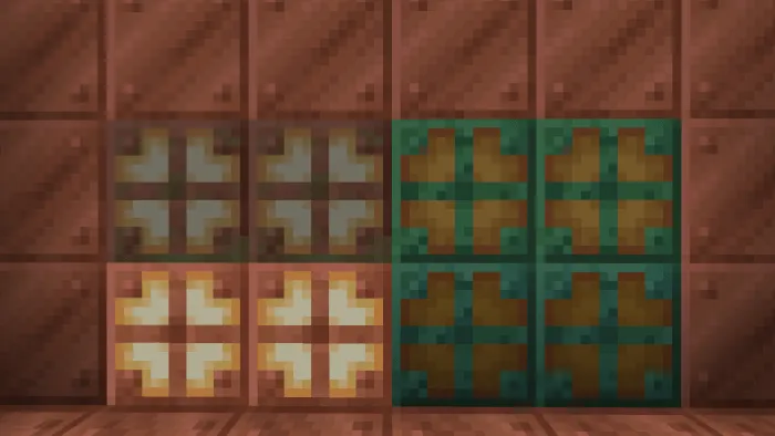 Медная лампа