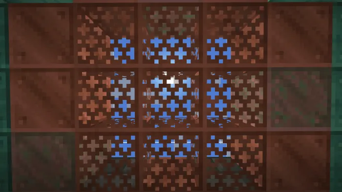 Медная решетка