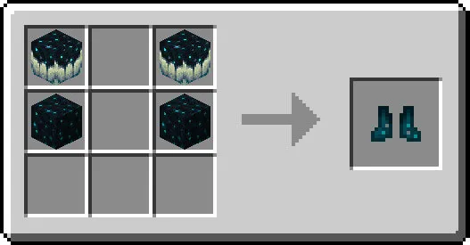 Крафт ботинок Вардена