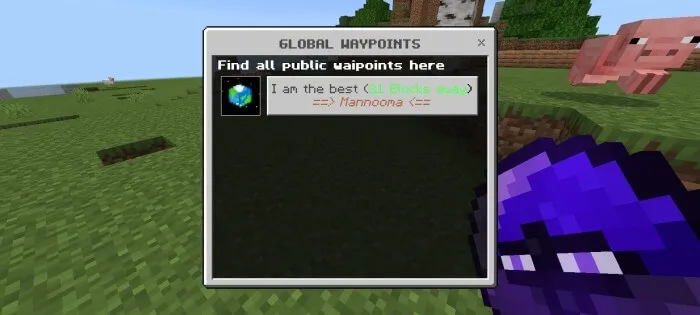 Глобальные маршрутные точки