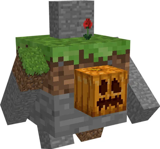 Голем в честь Хэллоуинна