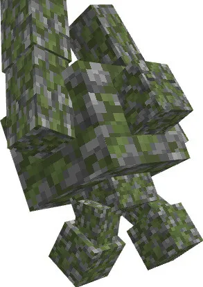 Мшистый голем использует атаку