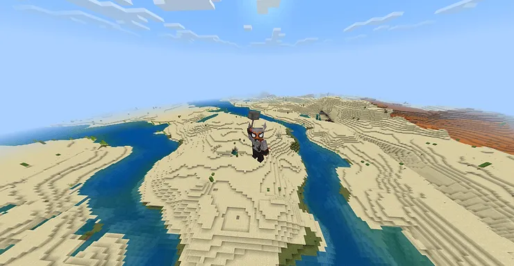 Игрок высоко прыгает