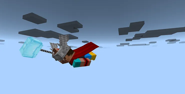 Игрок летит