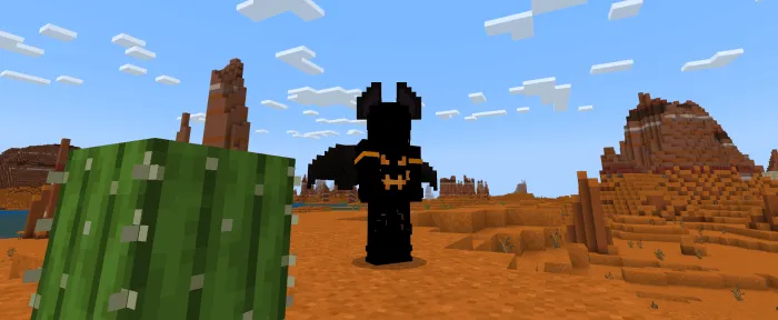 Вид ушей летучей мыши