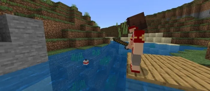 Рыбалка возле речки