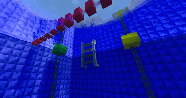 Бассейн с предметами