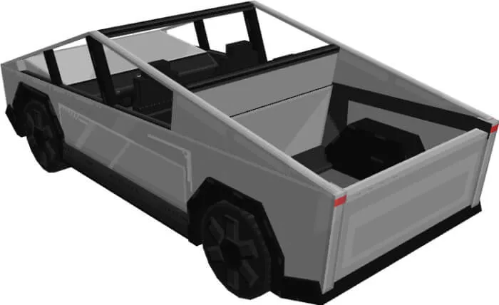 Кибертрак сзади