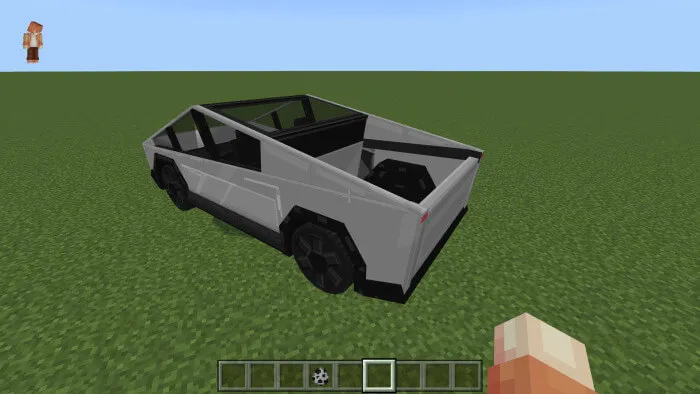 Скриншот кибертрака сбоку