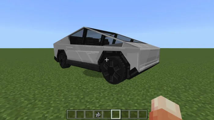 Скриншот кибертрака спереди